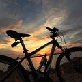 Bike under the sunset.jpg