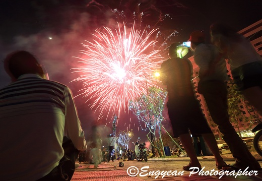 Fireworks Near Sokha Hotel (8142)